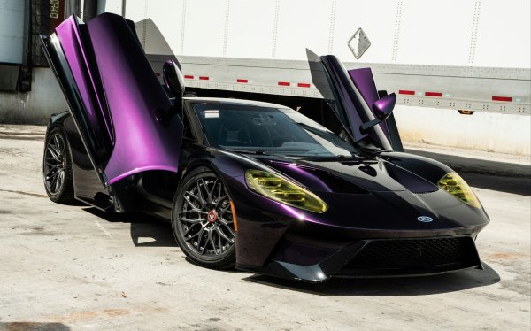Ford-ford-gt-purple-sportcar-open-doors-front