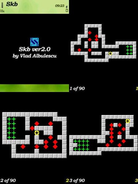 Sokoban all screen