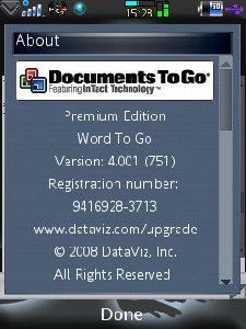 Documents To Go 4. 001 RUS full