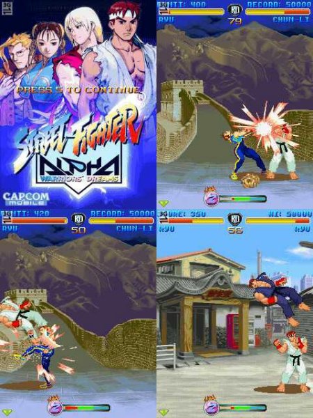Street Fighter Alpha Warriors 352х416