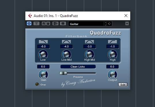 Steinberg QuadraFuzz v1. 01