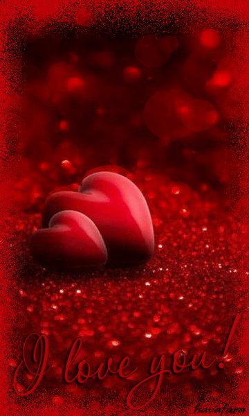 I love you!