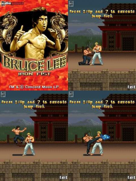 Bruce Lee Iron Fist 240x320 s40v3