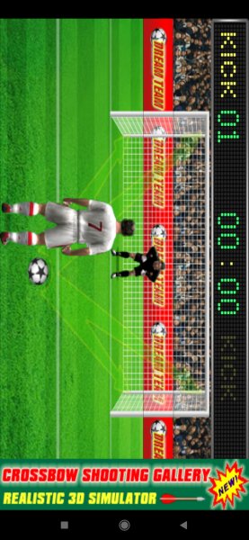 Football penalty. Shots on goa 1.99