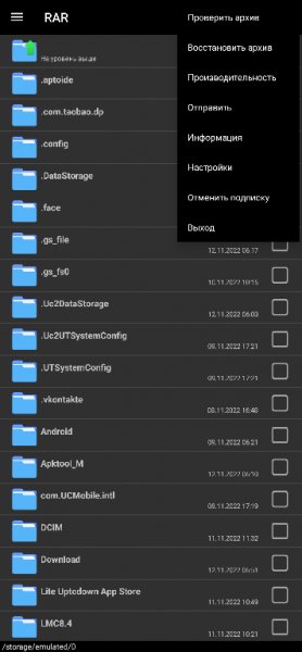 RAR Premium 6. 20 build 112 Mod Lite armeabi-v7a