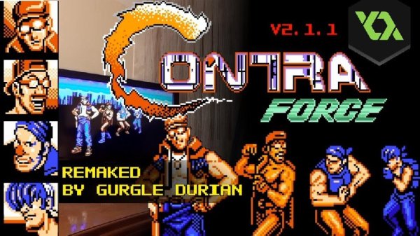 Contra Force on Game Maker v2. 1. 1