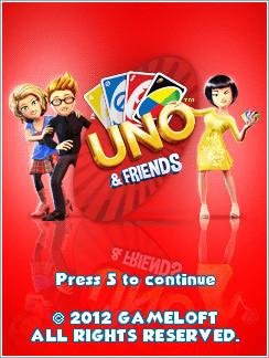 Uno and Friends 240x320