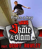 Vans Skate and Slam Nokia 208x208
