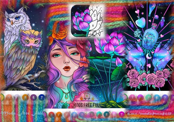 Раскраски Paint by Number 4. 6. 2 (Unlocked)