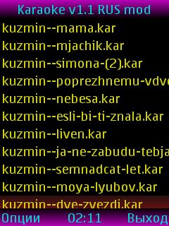 Karaoke v1 1 RUS mod by Brownie