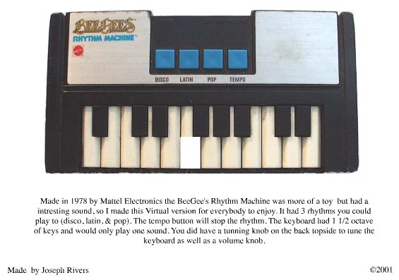 BeeGees Rhythm Machine