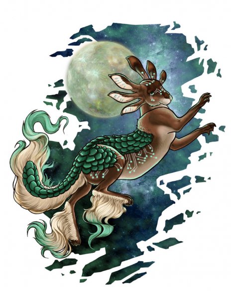 ZodionGraphic - 06 Virgo. The Hare