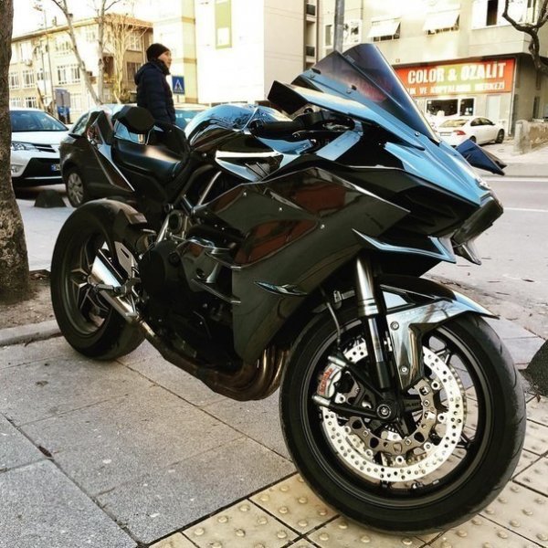 Хромированный Kawasaki H2