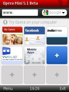 Opera Mini 5 Smartphone edition b2