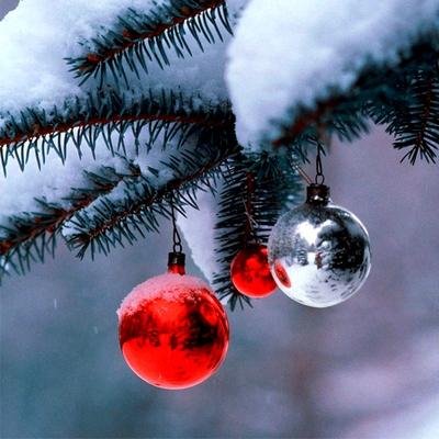 Christmas decorations for desktop
