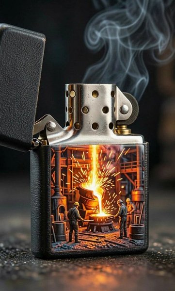 Крутая зажигалка