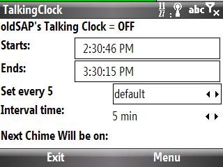 oldSAP TalkingClock v1. 5