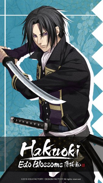 Обои Hakuoki Edo Blossoms Mobile Wallpaper 1080x1920 01