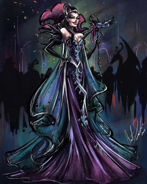 Disney Midnight Masquerade. @thevinylscene - Нарисса
