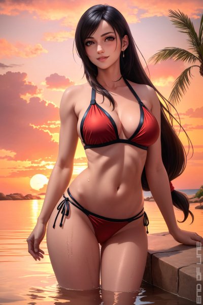 Tifa lockhart in costa del sol 11 by endoflineart dhf6fsa