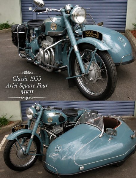 ARIEL SQUARE FOUR Mk ll (1955г. )