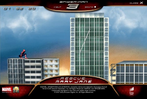 Spider-Man 3 Rescue Mary Jane