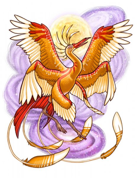 ZodionGraphic - 07 Libra. The Crane