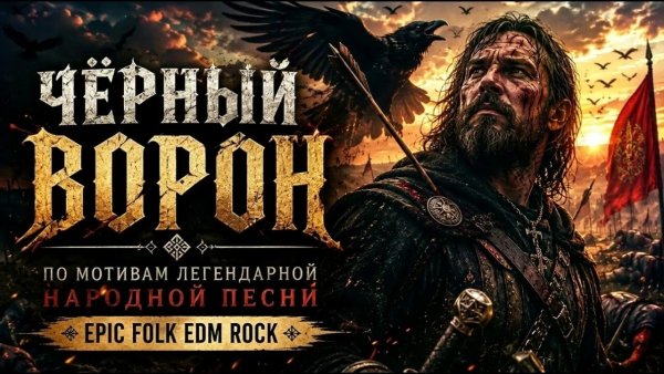 Epic Folk Edm Rock - Чёрный ворон (По Мотивам Легендарной Народной Песни)
