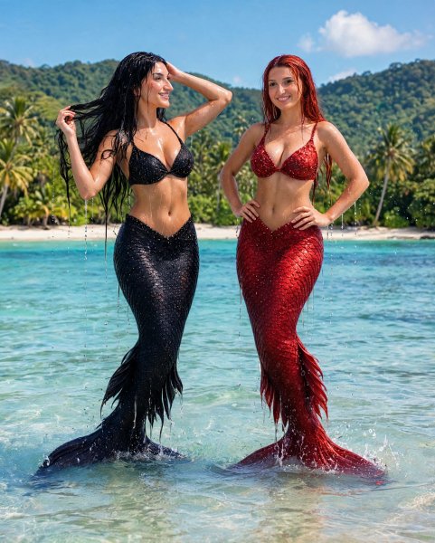 Wet mermaids tropical 1