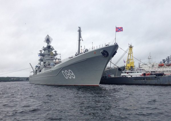ТАРКР "Пётр Великий" в Североморске