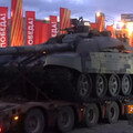 Трофейная техника НАТО на Поклонной горе в Москве Панорама.mp4