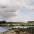 Вид на реку Казанку 1875 холст масло 65х120 см.jpg