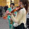 Dance Monkey in Italy - Karolina Protsenko Violin  Daniele Vitale Sax 00.mp4