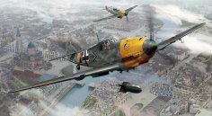 Messerschmitt Bf 109E-7 German WWII Fighter (Copy)