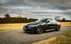 Alfa-romeo-giulia-quadrifoglio-black-trees