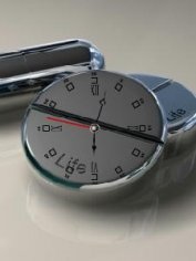 Chrome clock