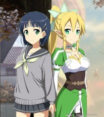 suguha and lyfa by lflamecrown-d5j0t72