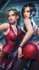 Ada Wong and Claire