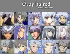 gray haired anime characters by jonatan7