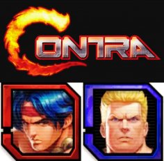 Contra: Operation Galuga. Photo of Bill &amp; Lance