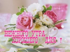 доброе утро