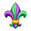 mardi-gras-fleur-de-lis-heraldic-symbol