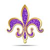 golden-and-purple-fleur-de-lis