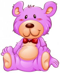 Pink-teddy-bear-white-background 1308-30740