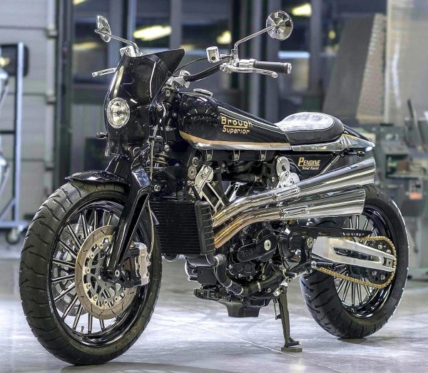 BROUGH SUPERIOR PENDINE SAND RACER (2018г.)