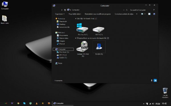gray8 beta Theme Windows 8