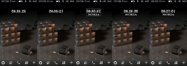 Clock Little White By Aks79ampVitan04