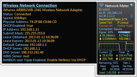NetworkMeterVersion96