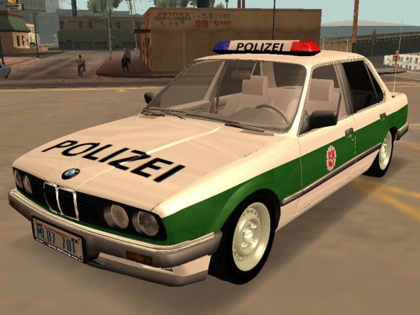 BMW E30 Polizei germany