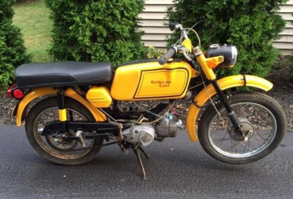 JAWA GOLDEN SPORT MUSTANG (1972г.)